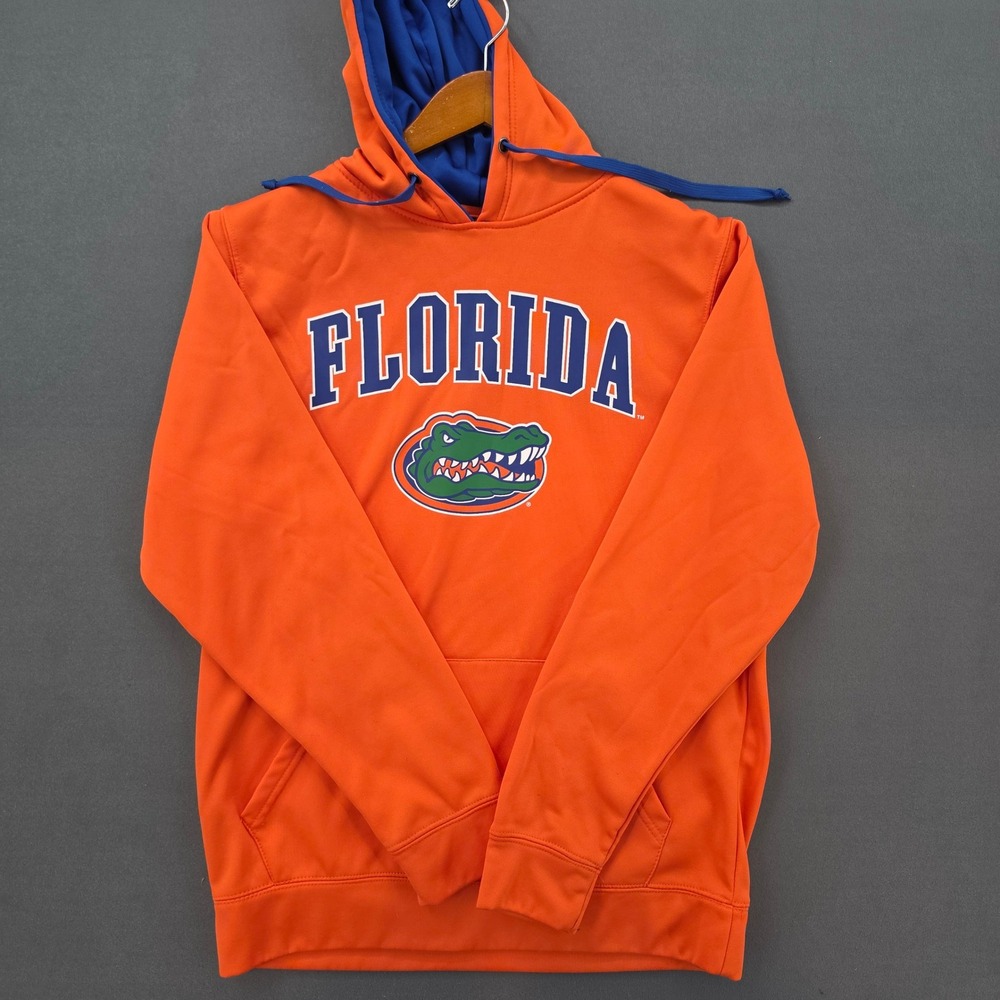 Stadium Athletics Florida Gators Hoodie Orange Blue Mens Medium Sweatshirt